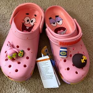 Crocs SpongeBob Patrick Star w9